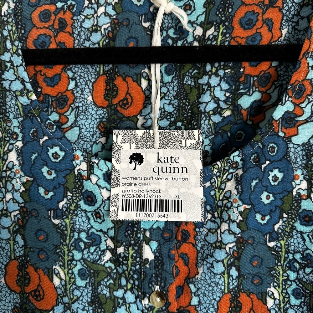 Kate Quinn Grotto Hollyhock Floral Dress